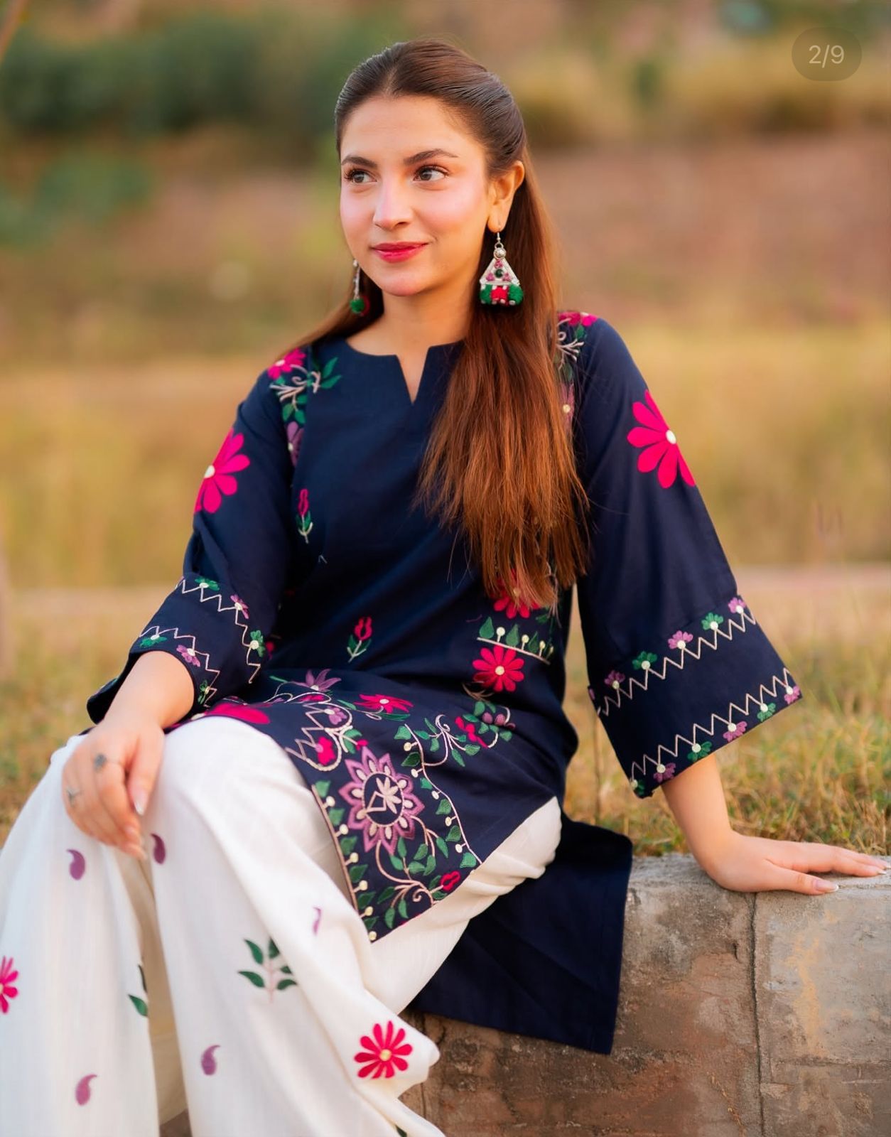 02-Piece Embroidered Lawn Suit | Ready To Wear