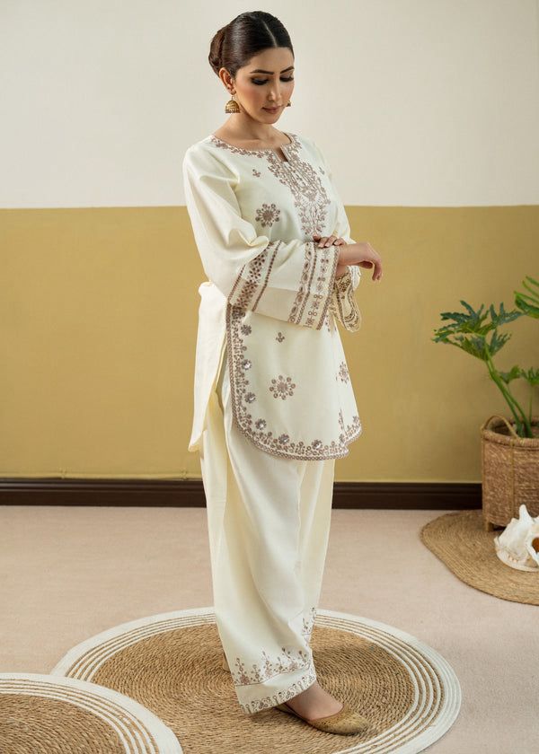 02-Piece Embroidered Lawn Suit | Ready To Wear