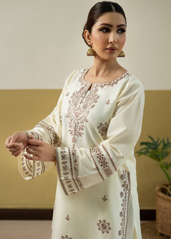 02-Piece Embroidered Lawn Suit | Ready To Wear