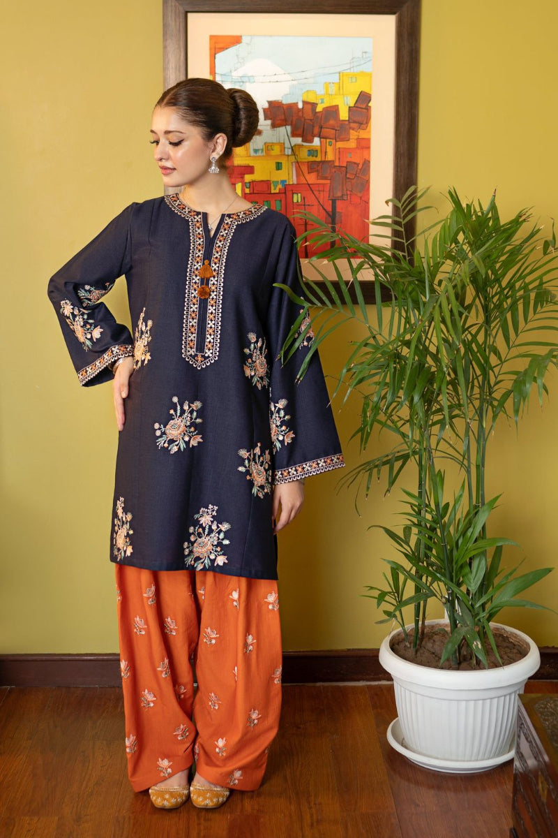 02-Piece Embroidered Lawn Suit | Ready To Wear