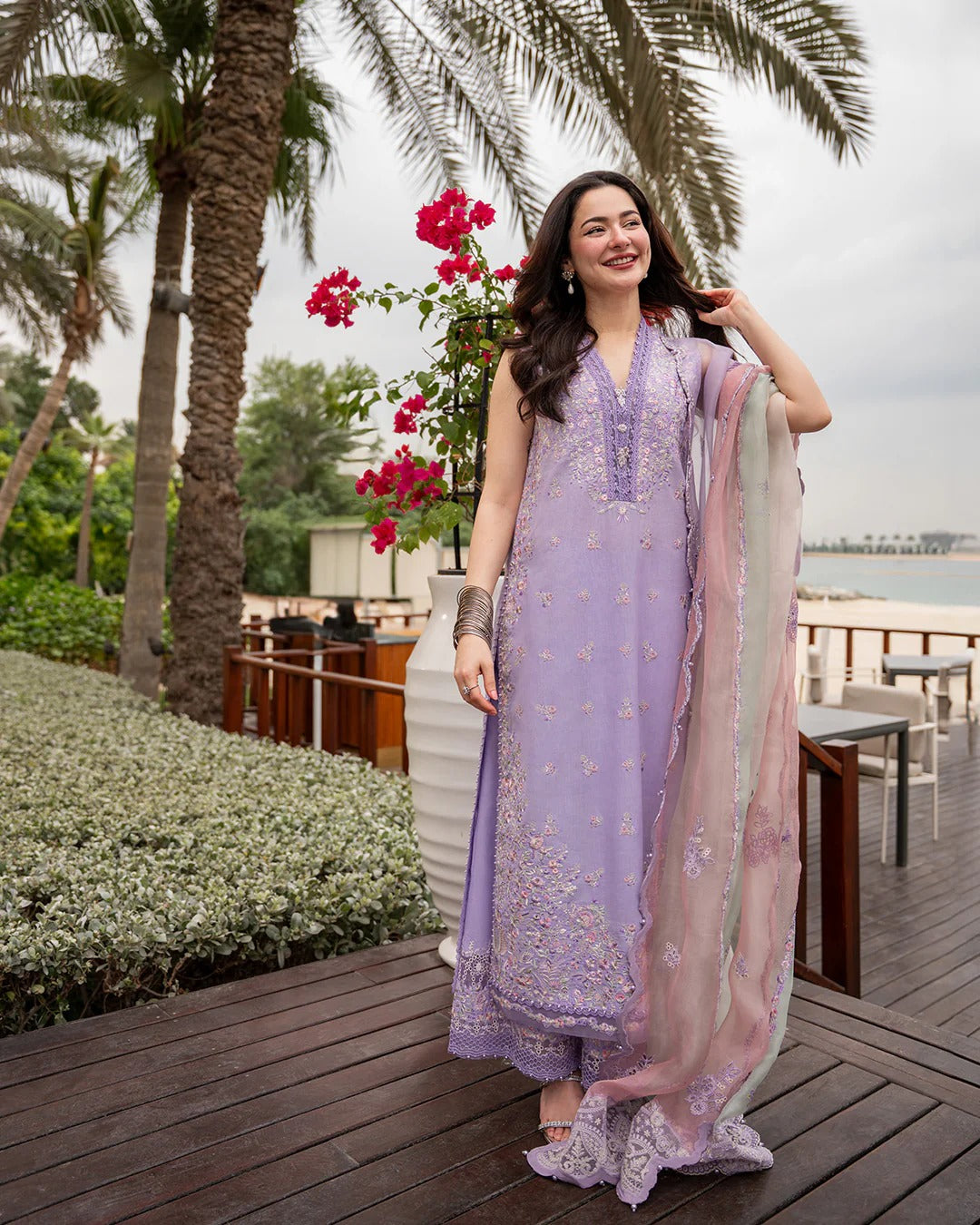 03-Piece Embroidered Lawn Suit | Ready To Wear