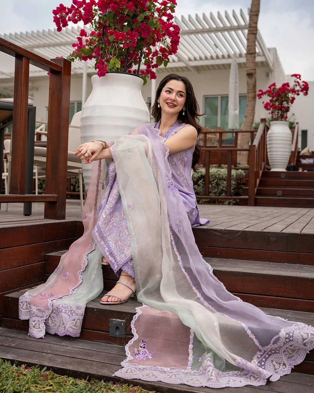 03-Piece Embroidered Lawn Suit | Ready To Wear