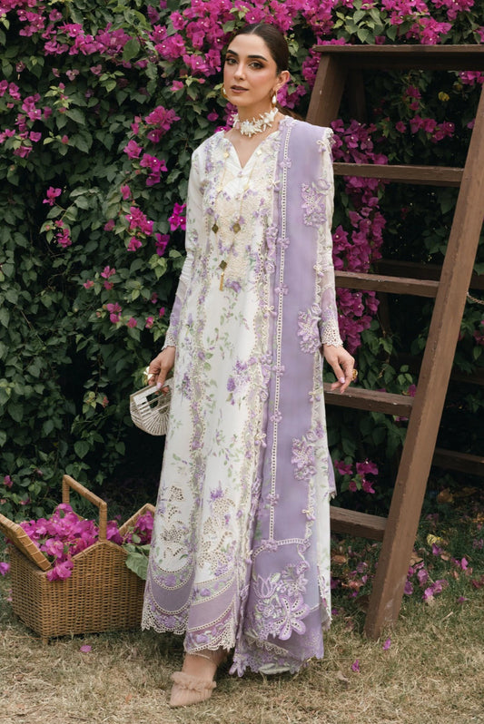 Lavender Fall - Embroidered Lawn Suit | Ready To Wear