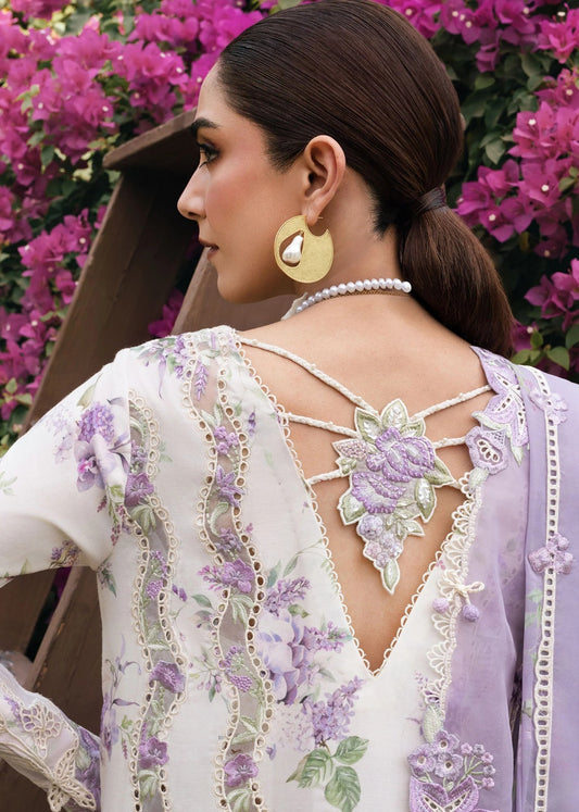 Lavender Fall - Embroidered Lawn Suit | Ready To Wear