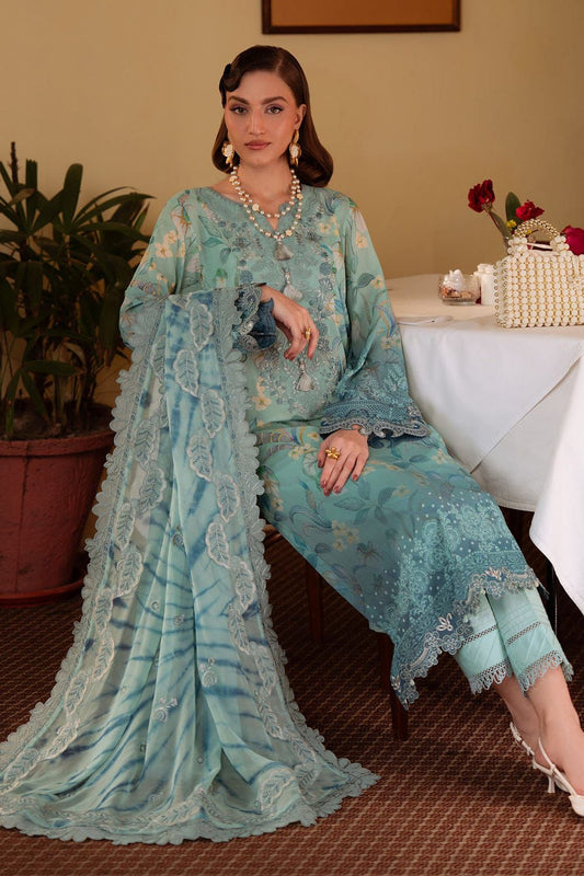 03-Piece Printed Lawn Suit | Ready To Wear