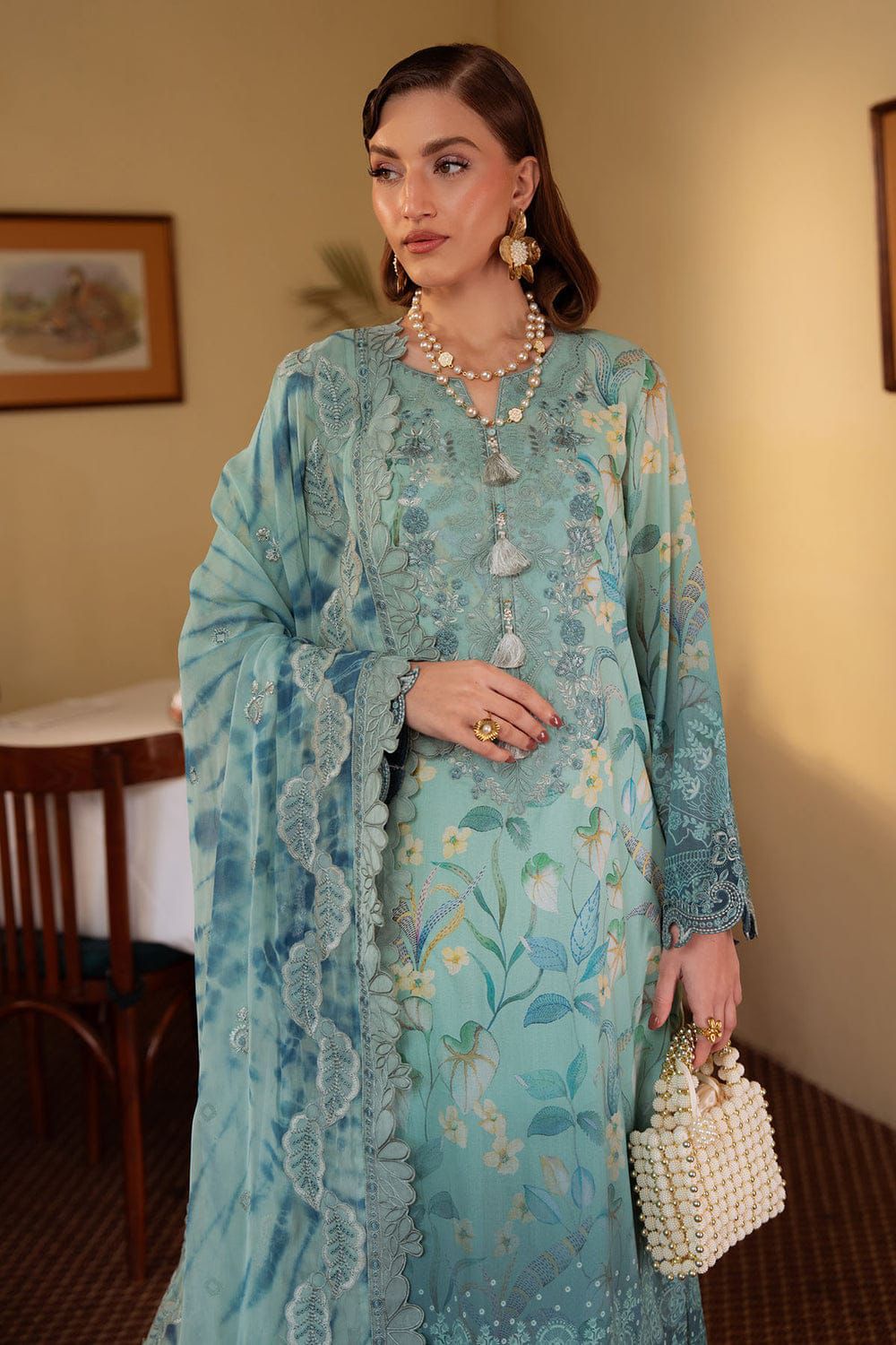 03-Piece Printed Lawn Suit | Ready To Wear