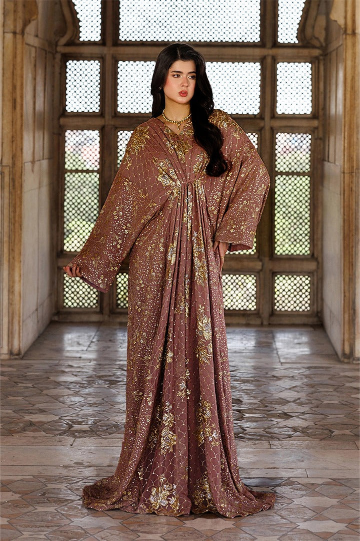 3-Piece Twin Sequined Embroidered Chiffon Suit with 4-Sided Dupatta | Ready to Wear