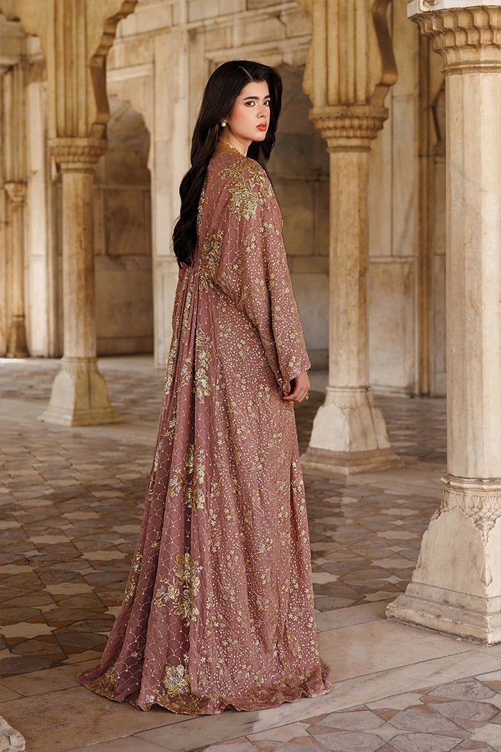 3-Piece Twin Sequined Embroidered Chiffon Suit with 4-Sided Dupatta | Ready to Wear