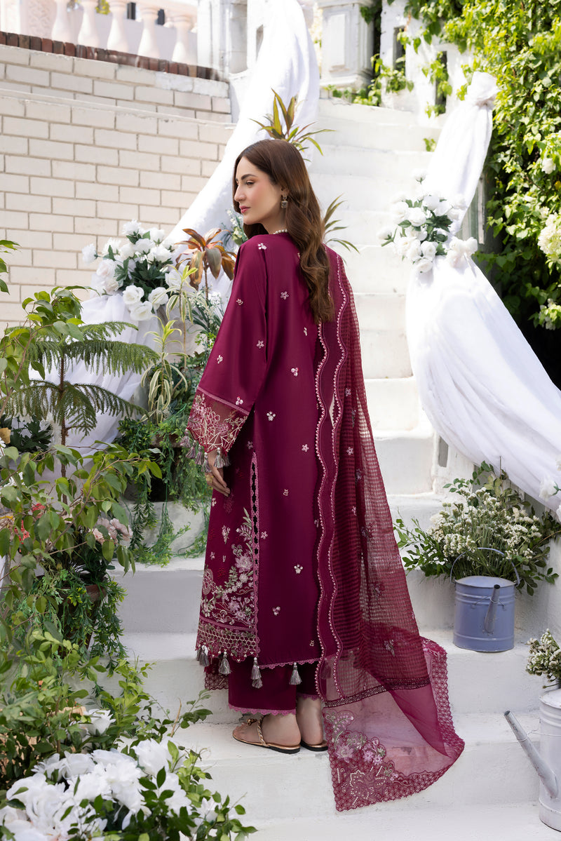 3-Piece Premium Cotton Chikankari  Suit with Soft Monar Dupatta | Ready to Wear