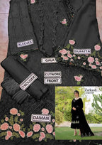 3 Piece Stitched Chikankari Suit - Ready To Wear