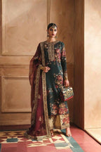 3 Piece Stitched Embroidered Dress - Ready To Wear