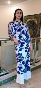 3 Pieces Set  Silk kaftan - Ready to Wear