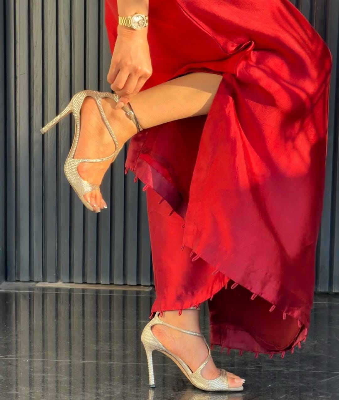 2-Piece Russian Silk Kaftan style long shirt Dress