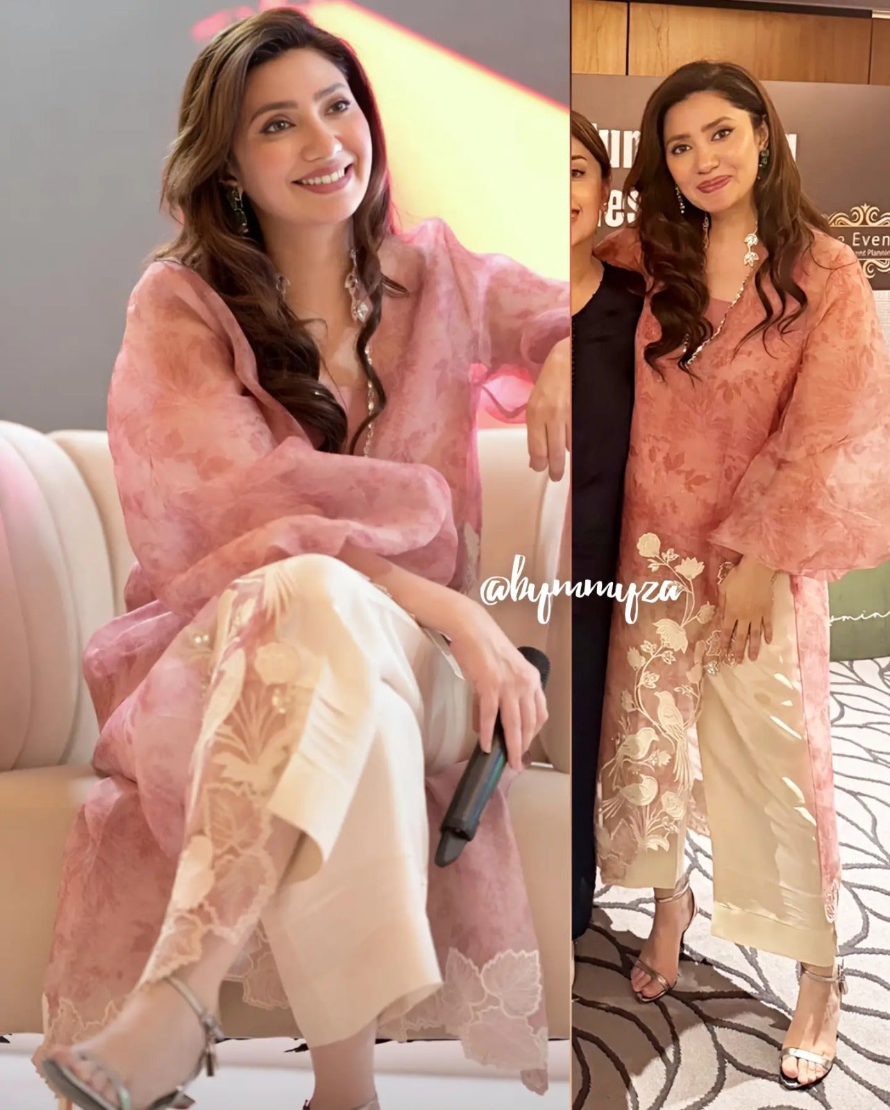3-Piece Luxury Sheesha Silk Embroidered Suit with Satin Silk Trouser | Ready to Wear
