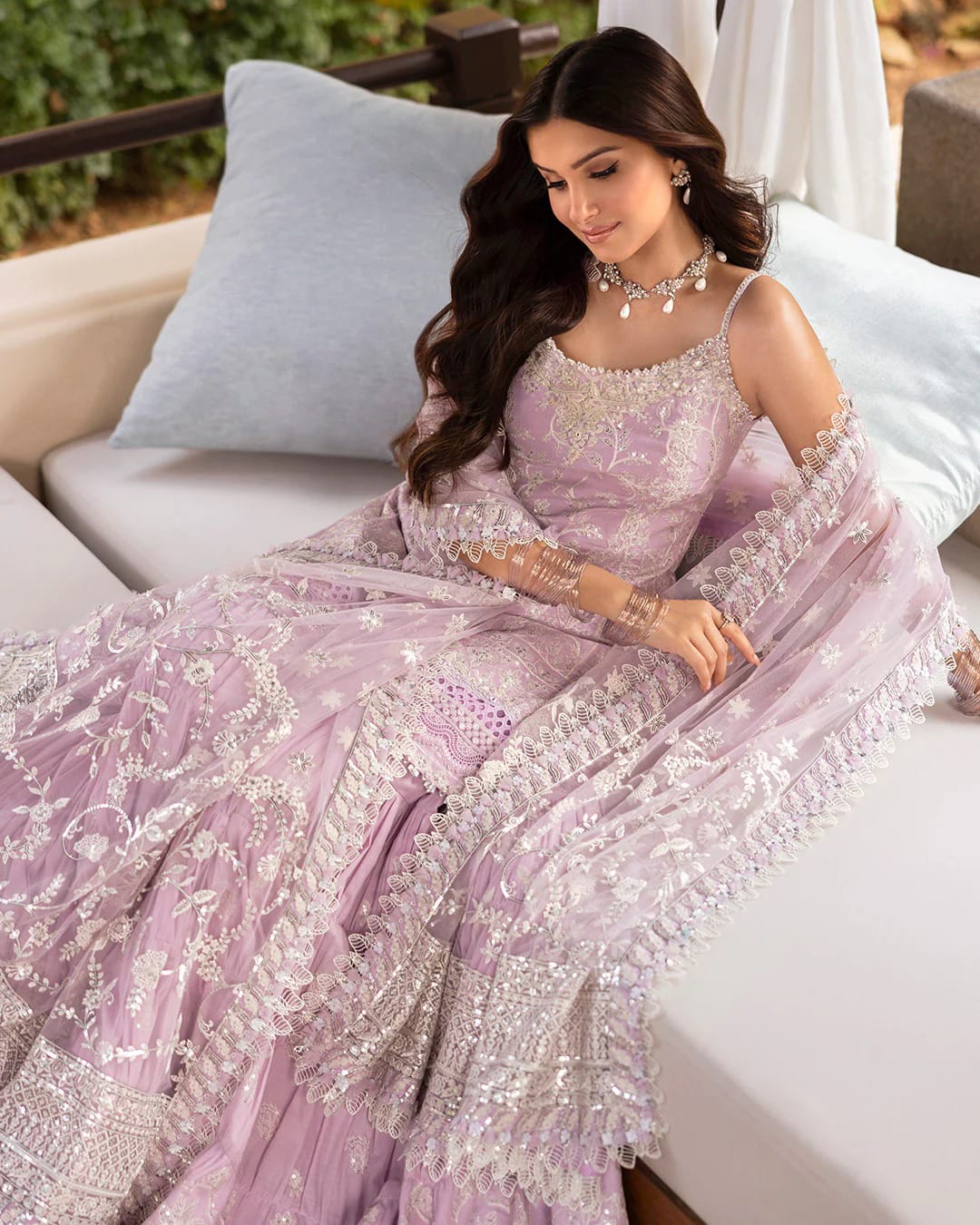 03-Piece Chinkankari Embroidered Suit