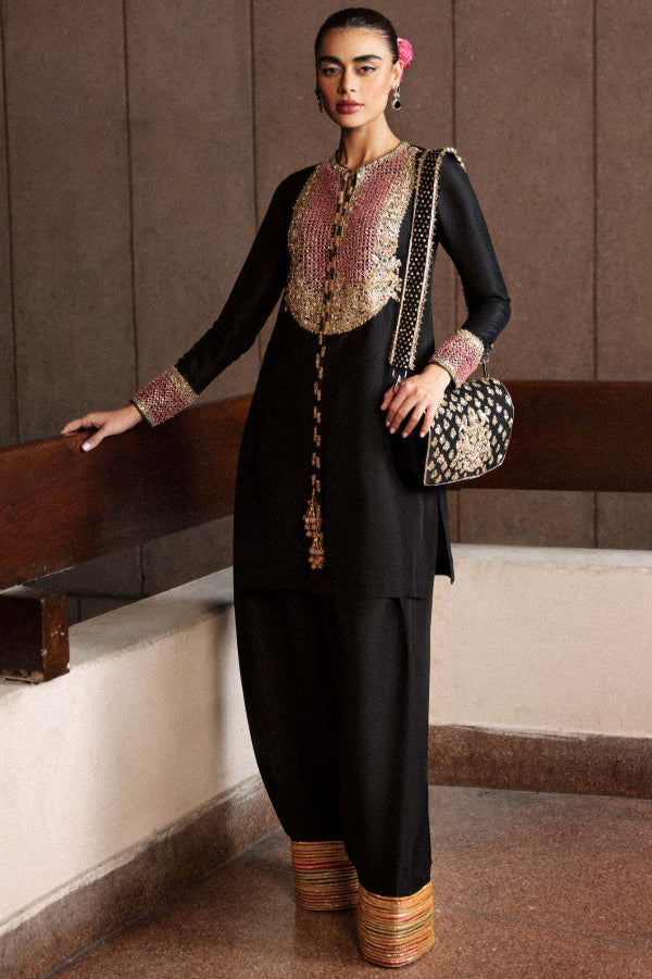 2 Piece Silk Fabric Ready to Wear