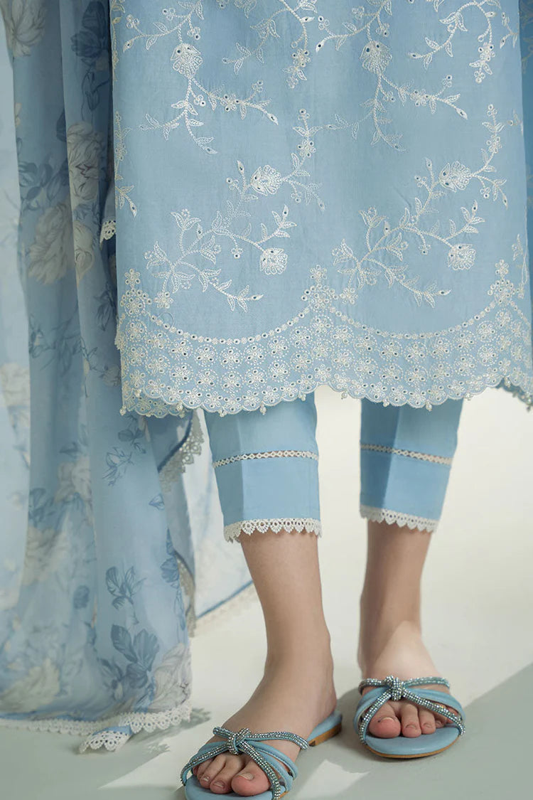 03-Piece Lawn Suit With Fully Embroidery | Ready To Wear