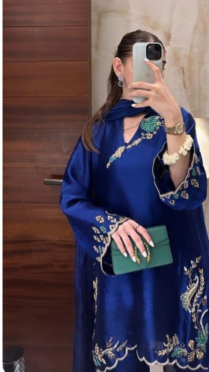 3 Piece Silk Suit