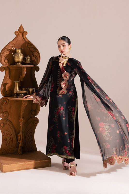 03-Piece Stitched Premium Lawn Suit Ready To Wear