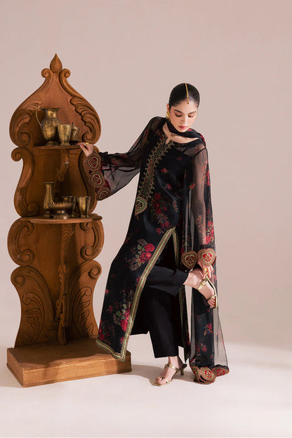 03-Piece Stitched Premium Lawn Suit Ready To Wear