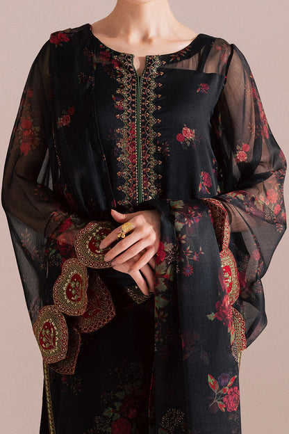 03-Piece Stitched Premium Lawn Suit Ready To Wear