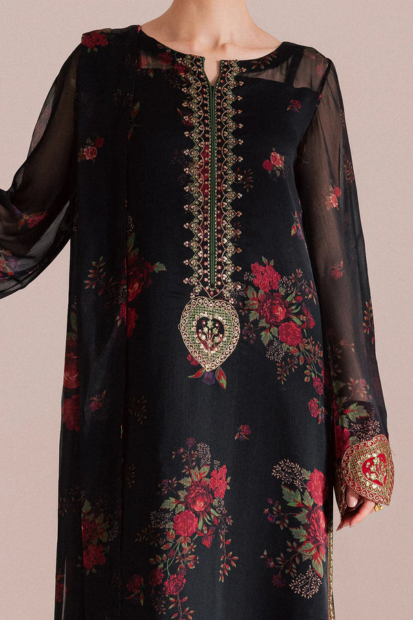 03-Piece Stitched Premium Lawn Suit Ready To Wear