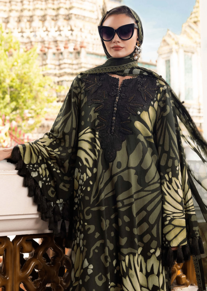 03-Piece Stitched Digital Printed Lawn Suit Ready To Wear