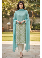 3 Piece Stitched Chikankari - Ready To Wear