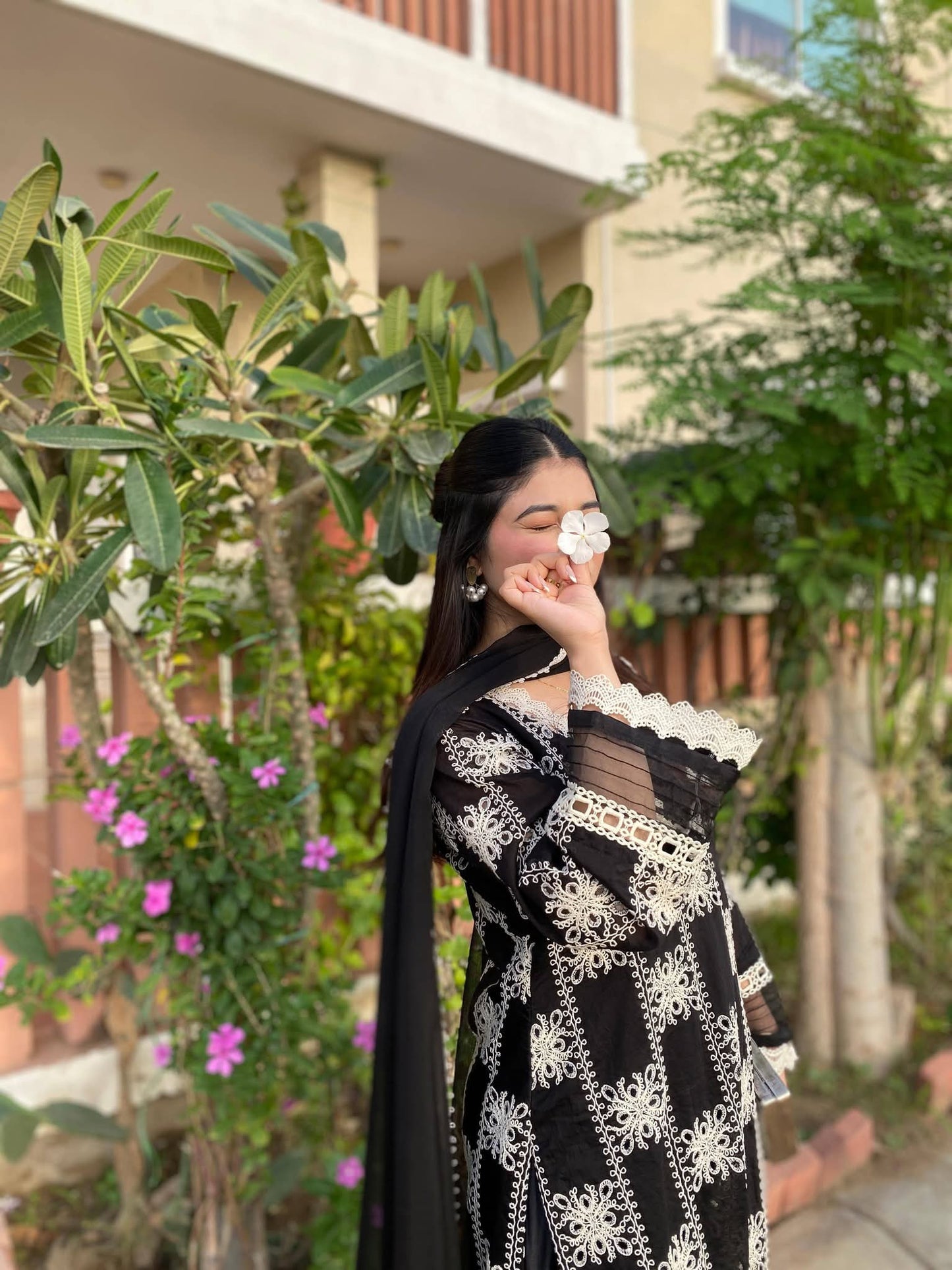 3 Piece Stitched Chikankari - Ready To Wear