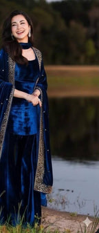 3 Piece Stitched Winter Drees - Ready to Wear