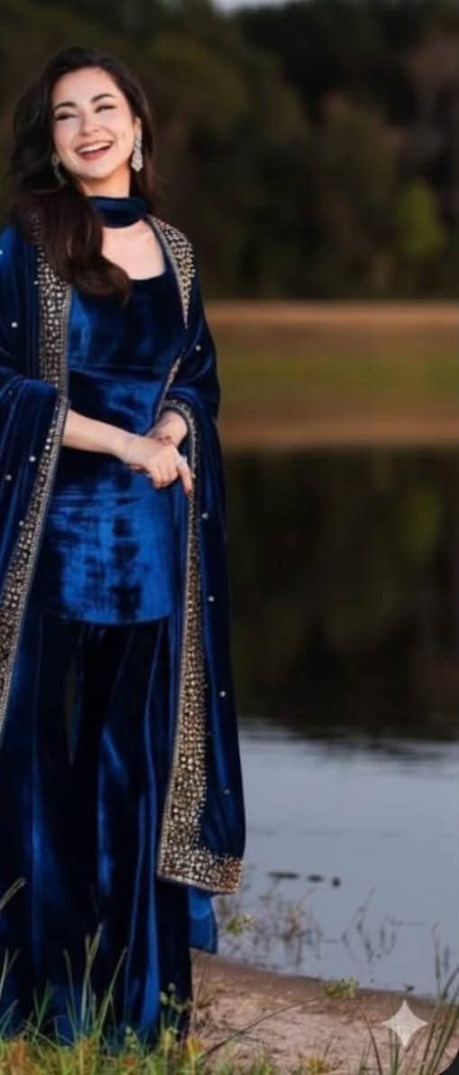 3 Piece Stitched Winter Drees - Ready to Wear