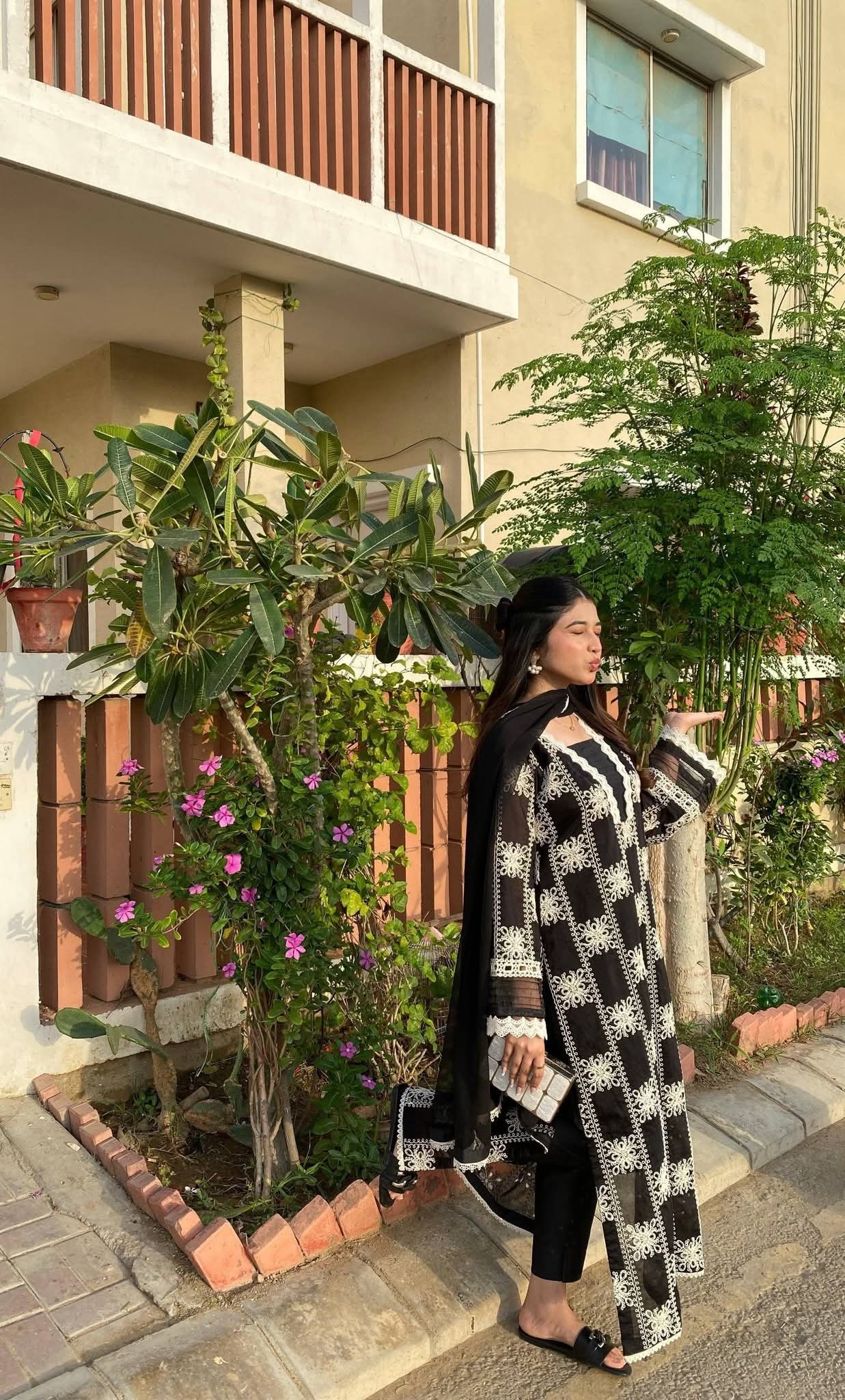 3 Piece Stitched Chikankari - Ready To Wear