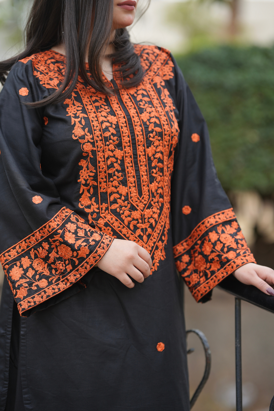 UZ Collection 2 Piece Stitched Embroidery Lawn Suit - Ready to Wear